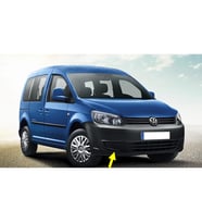 VW Caddy 2011-2015 Ön Tampon Sağ Sis Kapağı Sissiz 2K5853666