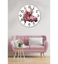 bilge Tasarım Çocuk Odası Duvar Saati 30 x 30 CM (Karışık)