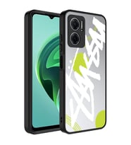 Xiaomi Redmi Note 11E Kılıf Aynalı Desenli Kamera Korumalı Parlak Zore Mirror Kılıf Yazı