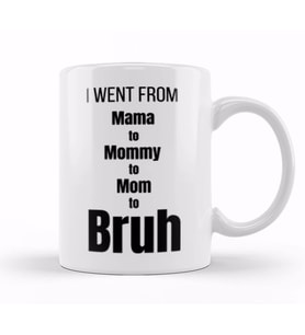 Mothers Day 2021 I LOVE MOM Kupa Bardak Porselen