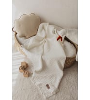 4 Katlı Müslin Bebek Ve Çocuk Battaniyesi%100Pamuk Erkek & Kız Bebekler İçin Nefes Alabilen Cilt Dostu Bebek Ve Çocuk Battaniyesi, Unisex,%