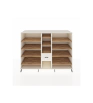 Kronos Dolap 11 Raflı 3 Çekmeceli  220x59x163 Aytaşı-Çam/Aytaşı