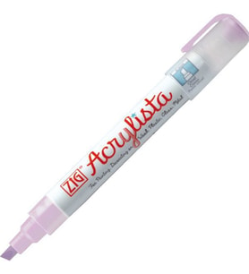 Zig Acrylista Marker Akrilik Boyama Kalemi 6 mm Kesik Uç WISTRERIA 