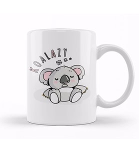 Lazy Koala Kupa Bardak Porselen