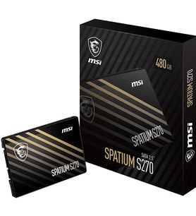 MSI 480GB SPATIUM S270 500-450MB/s SSD SATA-3 DİSK