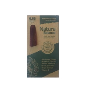 NATURA BALANCE SAÇ BOYASI 6.66 VİŞNE KIZILI