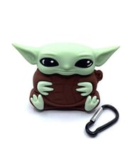 Airpods Pro 2. Nesil Uyumlu Baby Yoda Figürlü Koruyucu Kılıf