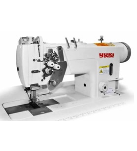 Yuki YK-8750C-005 Çift İğne B Mekik İptalli Kilit Dikiş Mikro Yağ. (Kalın Mat. İçin)