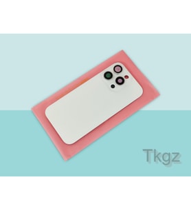 İphone 16 PRO Arka Pil Batarya Kapağı Kapak ( Full Kamera Lensli ) BEYAZ