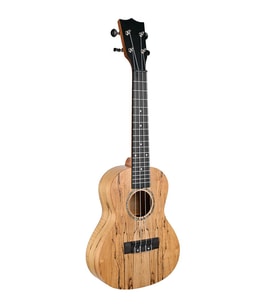 EMCC1996 Spalted Akçaağaç Konser Ukulele – Doğal Ahşap Görün