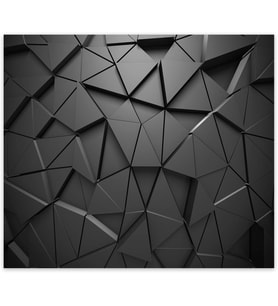 Antrasit Kristal Cam Ocak Arkası Koruyucu (49,5cm x 76cm)
