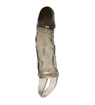 LilituShop 3 cm Dolgulu Penis Kılıfı Siyahi