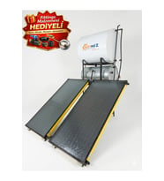Solar 2 Kollektörlü Tonluk Depolu Güneş Enerjisi (AÇIK DEVRE DOĞAL AKIŞLI ANTİFRİZSİZ) (YAZLIK)