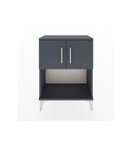 Arges Komodin 2 Raflı 2 Kapaklı 60x30x80 Antrasit-Antrasit