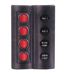 BFY 4'LÜ  SWITCH PANEL A.S TEKNE, YAT VE KARAVAN