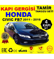 *Premium* Honda Civic Fb7 2011-2016 Kapı Gergisi Tamir Plastiği (4Kapı)
