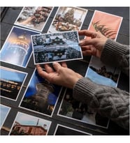 Parlak 20 Adet 15x21 Fotoğraf Baskısı, Kişiye Özel Fotokart