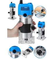 Steiner Alman 3000 Watt 6 Kademe Devir Ayarlı Formika Traşlama Freze Makinesi 6 Mm Pens