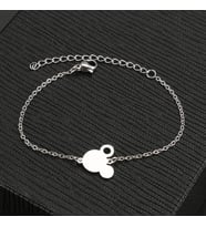Mickey Mouse Gümüş Bileklik 925K