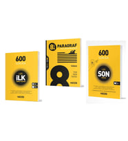 Hız Yayınları 8. Sınıf LGS 600 Soruda İlk Dönem Tekrarı + Paragraf + LGS 600 Soruda Son Tekrar (3 Ki