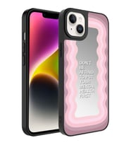 Apple iPhone 14 Plus Kılıf Aynalı Desenli Kamera Korumalı Parlak Zore Mirror Kılıf Ayna