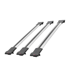 Citroen Berlingo 3 (K9) 2019-2022 Arası ile Uyumlu FLY Model Ara Atkı Tavan Barı Gri 3 Adet