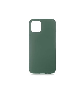 Apple iPhone 12 Mini Uyumlu Kılıf Zore LSR Lansman Kapak (Koyu Yeşil)