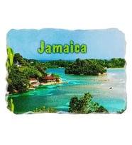 Jamaika Temalı Kırık Magnet (Karışık)