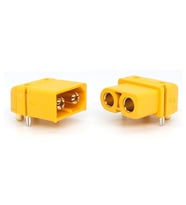 XT60PW Erkek Dişi Konnektör Soket Çift Pcb Tip Lehimlenebilir Lityum LiPo Pil Akü Bağlantı Konnektö