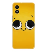 TCL 303 Kılıf Resimli Desenli Silikon Platinium Series Yellow 1831