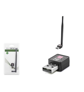 Usb Wifi Adaptör 150 Mbps - Siyah LV-UW02T