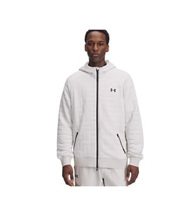 Under Armour Ua Unstoppable Flc Txtr Fz Erkek Günlük Ceket 6003869-110 Beyaz