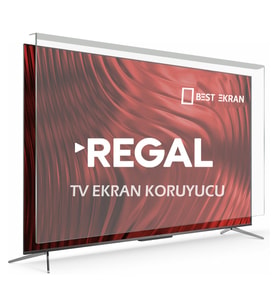 Regal 32R2012HM Tv Ekran Koruyucu - REGAL 32" inç Kırılmaz Tv Ekran Koruyucu Camı