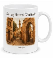 Suruç Tarihi Dokusu Kültürü Urfa Hatırası Kupa Bardak Hediye
