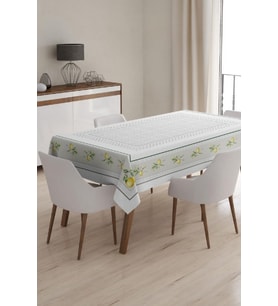 Masa Örtüsü, Dijital Baskılı Tek Masa Örtüsü, Desenli Leke Tutmaz Tek Masa Örtüsü