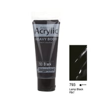Bigpoint Akrilik Boya 75 ml Lamp Black 793