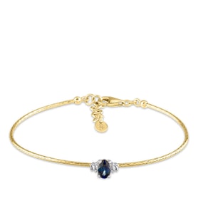 0.75 Karat Safir Pırlanta Bileklik