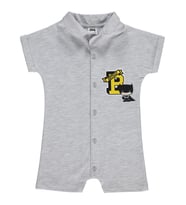 Civil Baby Batman Baskılı 6-18 Ay Tulum - Gri