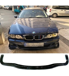 Bmw E39 Ön Lip Plastik Parlak Siyah karlık-ön-ek-bodykit 1996 1997 1998 1999 2000 2001 2002 2003