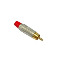 Hepa Merz STLC-3040RD Altın Uçlu RCA Erkek Konnektör