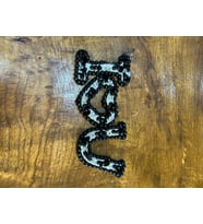 16X8 CM BONCUK TAŞ İŞLEME ARMA DİKİŞ GİYİM AKSESUARI APLİKE