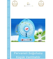 #Vantilatör Masaüstü Şarjlı Mini Taşınabilir Ofis Ev Araba Tipi Fan Pervaneli Soğutucu Küçük Vantila