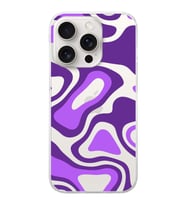 PrintiFy Apple iPhone 15 Pro Max Uyumlu Renkli Desen Tasarımlı Slim Fit Şeffaf Silikon Kılıf