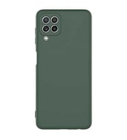 Coverzone Samsung Galaxy M32 ?le Uyumlu K?l?f Z-Mara Lansman Vieri Tam Koruma Arka Kapak Kamera Koruma �?k?nt?l? P�r�zs�z Y�zey Koyu Ye?il