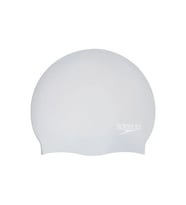 Speedo Long Hair Cap Au Silver/White Bone 8-0616817273 Beyaz