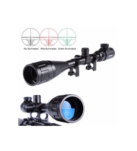 Tr- 4-16x50 Aoeg Zoomlu Tüfek Dürbünü Çift Işıklı Kırmızı,yeşil Kaynaklı Avcılık Dürbün