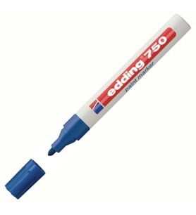 Edding Dekorasyon Markörü E-750 Mavi 10’lu