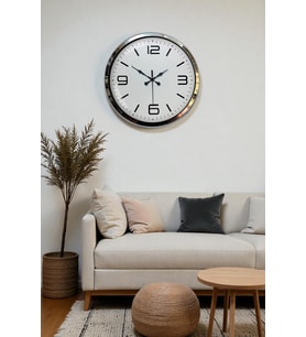 Prestij Krom Metal 40 Cm Duvar Saati