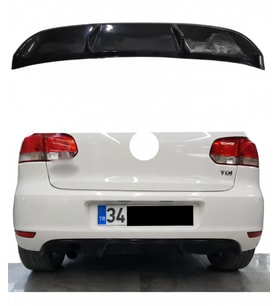 Volkswagen Golf 6 GTI Difüzör (Plastik) (Standart)