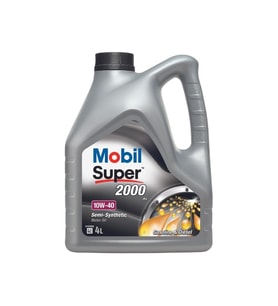 Mobil Super 2000 X1 10W-40 Yarı Sentetik Motor Yağı - 4 Lt.